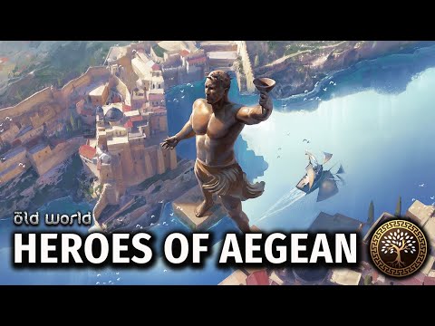 OLD WORLD GOT NEW DLC! | Old World Heroes of Aegean Gameplay