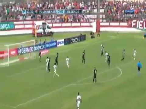 Golaço de Gustavo Scarpa Fluminense 1 x 0 Resende Campeonato Carioca