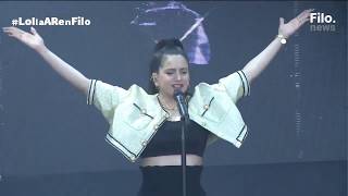 ROSALÍA QUE NO SALGA LA LUNA LOLLAPALOOZA ARGENTINA 2019 HD