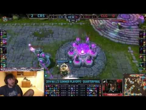 Hotshotgg Reacts To The Ending Of Game 3 -  CLG vs CRS