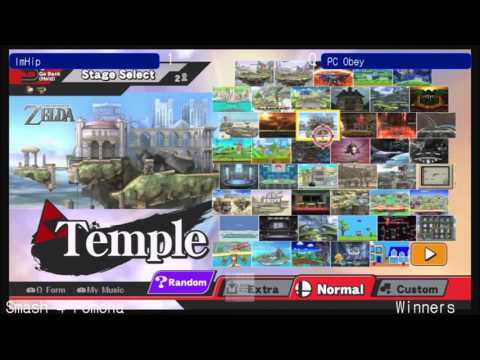 Smash 4 Pomona 10/16/15 ImHip (Olimar, Duck Hunt) vs PC Obey (R.O.B)