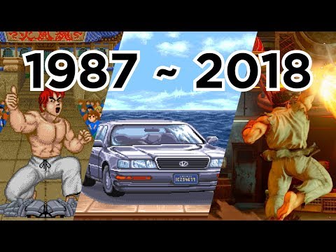 Every Bonus Stage in Street Fighter; 11 Games (1987 to 2018)