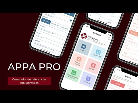 APPA Pro: Genera citas APA