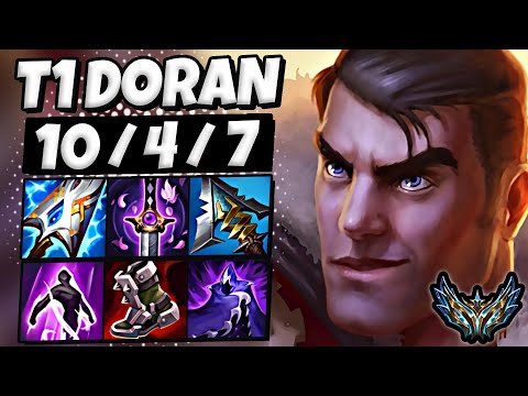 T1 Doran Jayce vs Camille [ TOP ] Korea Challenger Patch 25.10 ✅