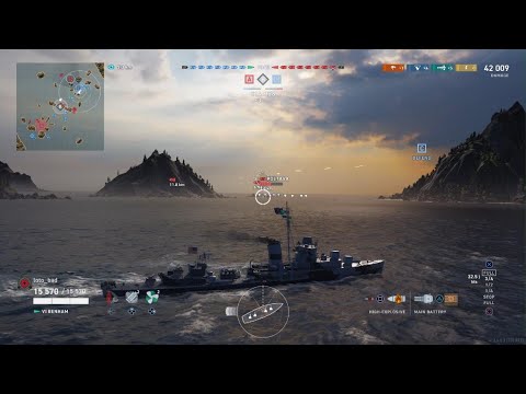 World of Warships BENHAM