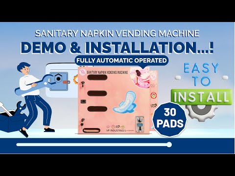 Automatic Sanitary Napkin Vending Machine