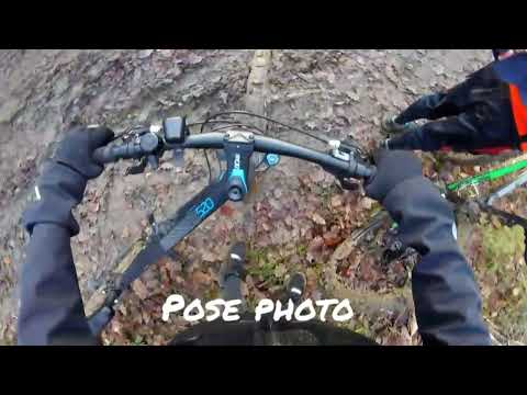 sortie glissante en vtt (bonne année 2022)