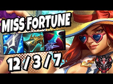 Miss Fortune ADC vs Vayne - NA Ranked Patch 11.17✔️