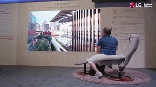 LG Shows off the MAGNIT 4K 136" Home Cinema Display