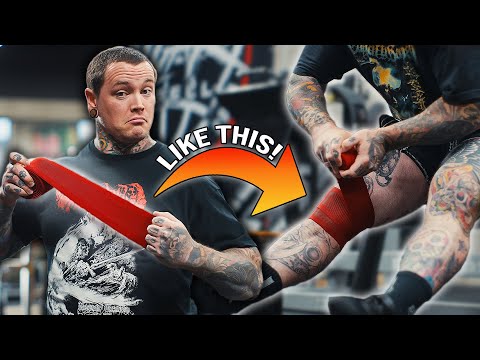 How I Wrap My Knees for Equipped Squats (Step-by-Step)