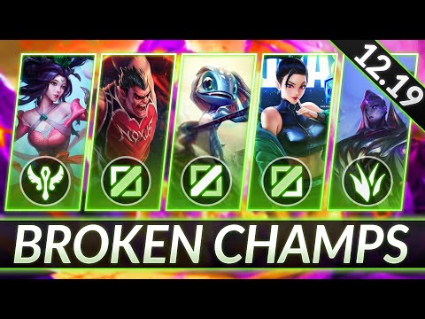 3 BROKEN Champions for EVERY ROLE in Patch 12.19 - CHAMPS to MAIN for FREE LP - LoL Guide