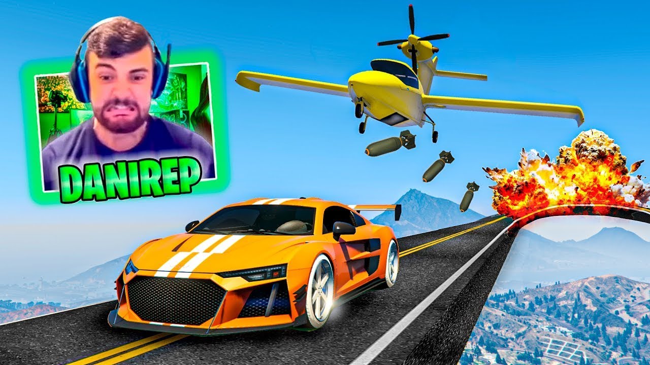 INTENTÉ SOBREVIVIR A UN AVIÓN BOMBARDERO! - GTA 5 ONLINE