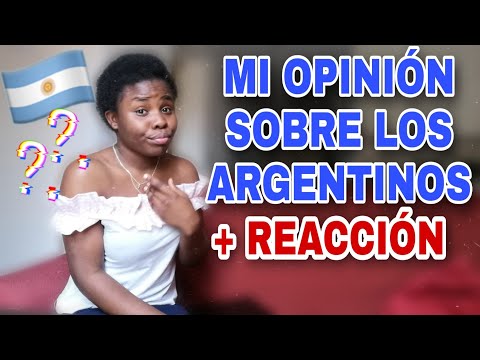 AFRICANA REACCIONA A ARGENTINA ES DIVERSIDAD + ¿QUE OPINO DE LOS ARGENTINOS?