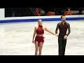 Olivia SMART Adria DIAZ Run Through Practice GPS Skate Canada 2017