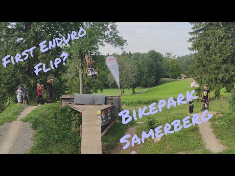 Bikepark Samerberg 2021 (First Enduro flip?)