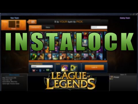 League of Legends Freeverse - Instalock