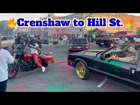 CRENSHAW TO HILL ST. 🔥🔥 SUNDAY FUNDAY 👀 🔥
