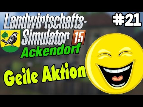 LS15 Ackendorf #021 - Great action Freasy xD ★ Let's Play Farming Simulator 15