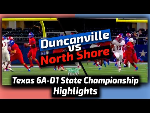 Galena Park North Shore vs Duncanville - 2018 Football Highlights - Game of the Week