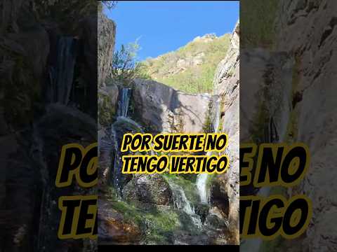 Cascada siete saltos  La Primera vista desde arriba - Los Molles - San Luis #trekking