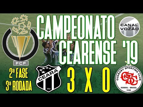 Ceará 3 x 0 Guarany - Campeonato Cearense 2019