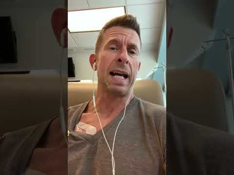 Getting an iron infusion!