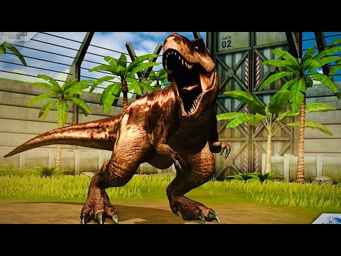 T.REX GEN 2 VS METRIACANTOSAURUS  IN MY JW - Jurassic World: The Game