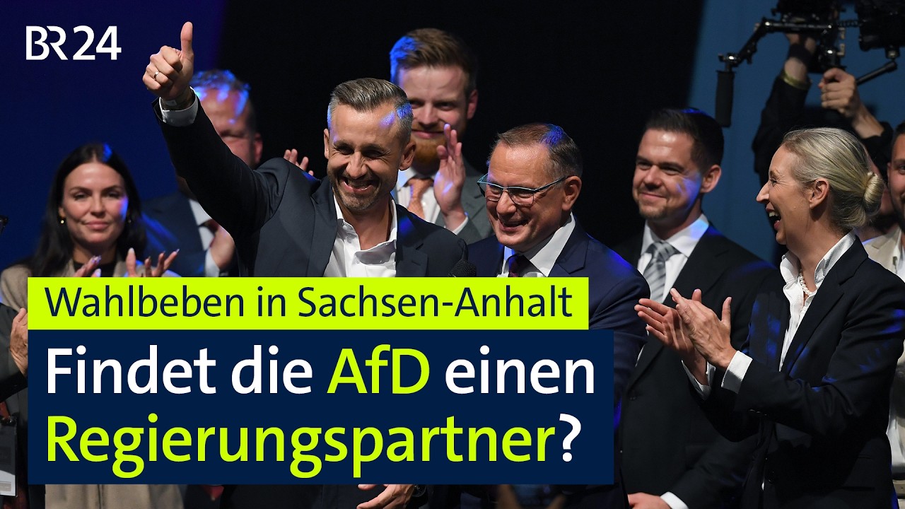 Wahlbeben in Sachsen-Anhalt: Findet die AfD einen Regierungspartner? | BR24