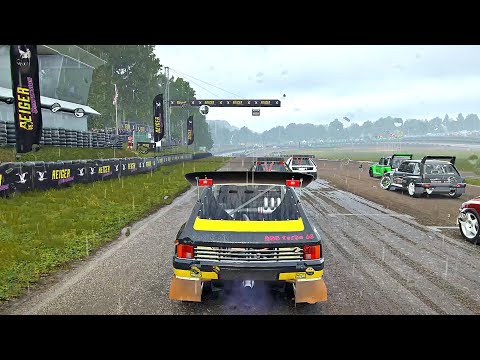 DiRT 4 - Career Mode Gameplay  - Rally Cross (Peugeot 205-T16)