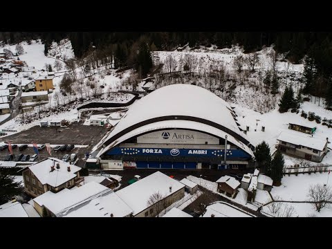 AMBRI PIOTTA HCAP RÜCKBAU ALTES KULT STADION VALASCIA STAND 4. JUNI 2023