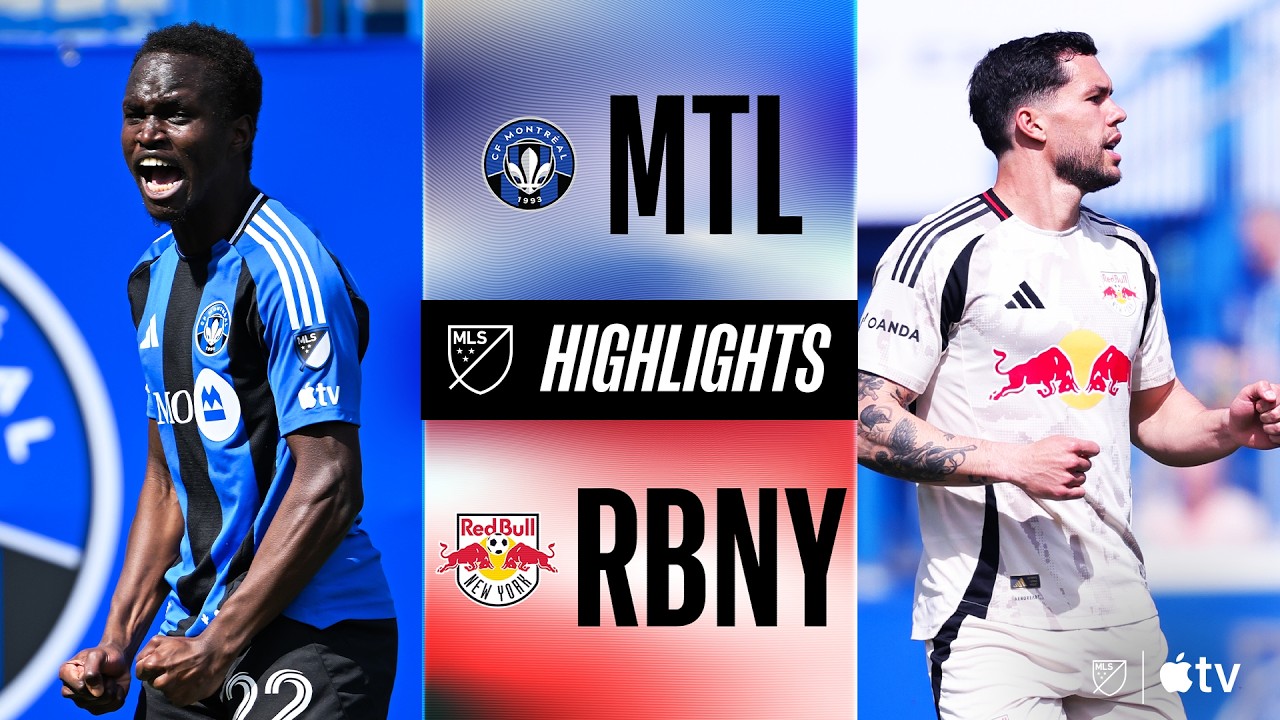CF Montréal vs New York Red Bulls Highlights