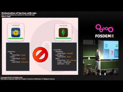 FOSDEM 2015 - Developer Room - Configuration Management - Juju Orchestration