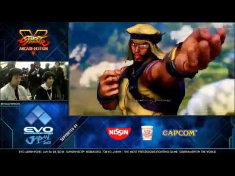 Evo Japan 2018 SFV AE - John Takeuchi (Rashid) vs Wafuzaki (M.Bison)