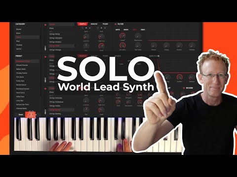 TAQSIM SOLO: World Lead Synth | Walkthough and Demo
