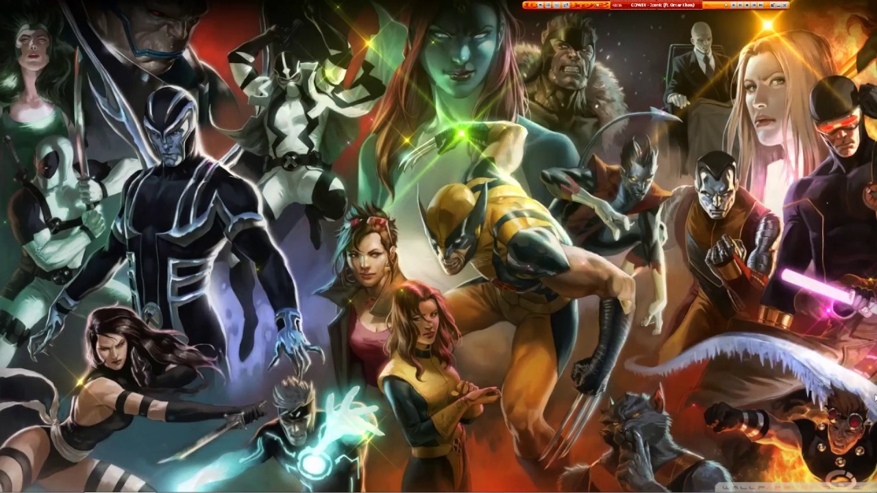 X-Men Wallpaper 1920X1080 Effet 2D DJ (◠‿◠)ღڪےღڰۣ
