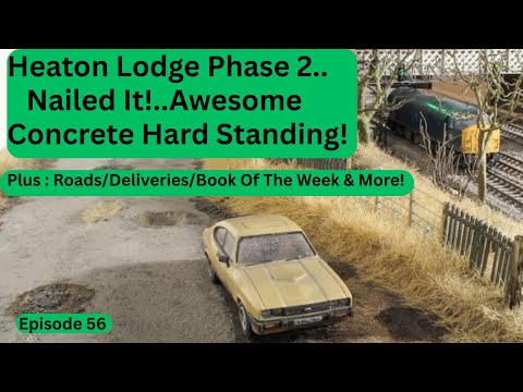 Heaton Lodge Phase 2..Nailed It! Awesome Concrete Hardstanding..Plus All The Usual Favourites!