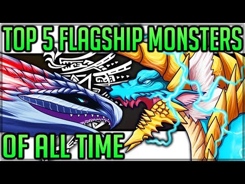 The Top 5 Flagship Monsters in Monster Hunter! (Iceborne or Not?) #monsterhunter #iceborne #mhw