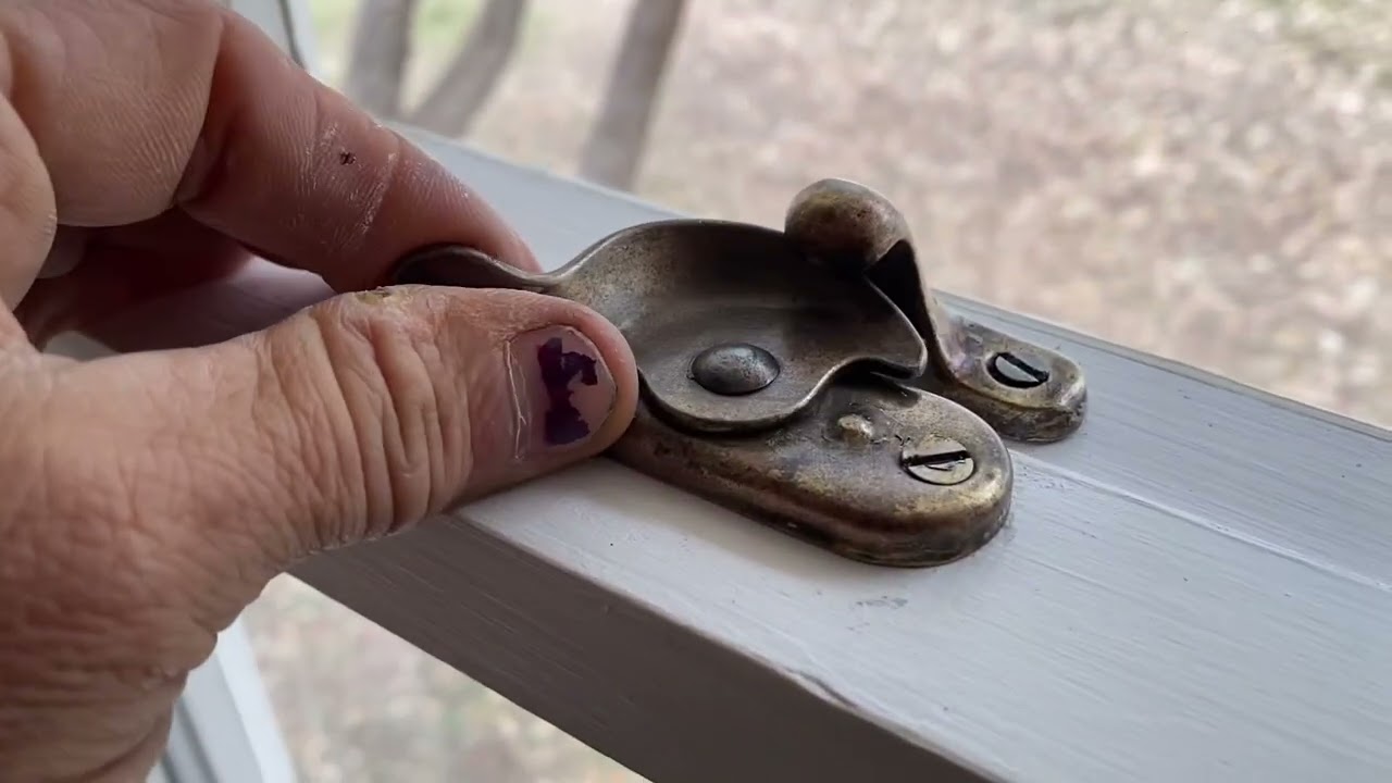 Watch video Old Window Lock Problems. Now Old Window Lock Problems.
