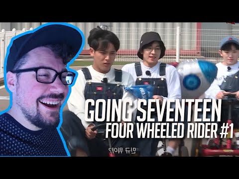 Mikey Reacts to [GOING SEVENTEEN 2020] EP.21 Four Wheeled Rider #1