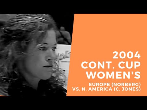 2004 Continental Cup of Curling - Women's Team - Europe (Norberg) vs. North America (C. Jones)
