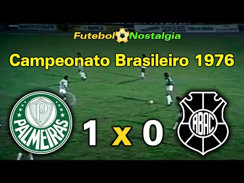 Palmeiras 1 x 0 Rio Branco-ES - 22-09-1976 ( Campeonato Brasileiro )