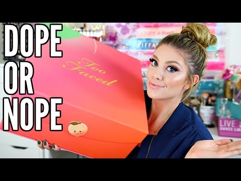 TOO FACED SWEET PEACH COLLECTION & GIVEAWAY! (CLOSED)| DOPE OR NOPE