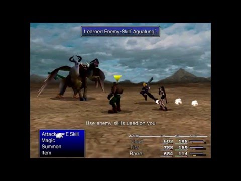 Final Fantasy VII - Enemy Skill - Aqualung 1080p