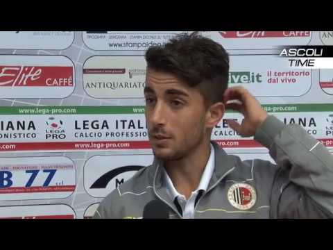 Ascoli-Rimini 3-1 Coppa Italia. Interviste post gara