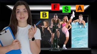 I Tried EVERY Group Fitness Class (tier ranked)