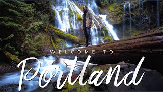 Portland, Oregon Travel Vlog | BEST Food & Waterfalls | Airplane Home |