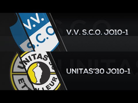 V.V. S.C.O. JO10-1 vs. Unitas'30 JO10-1 (samenvatting)
