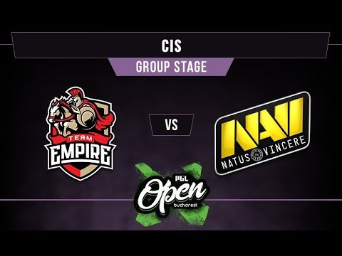 Empire vs NaVi Game 2 - PGL Bucharest CIS Qual. Group A -@dragondropdota @nephsensei