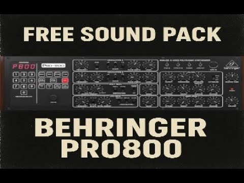 Behringer Pro-800 - Free Sound Set By Marc Barnes