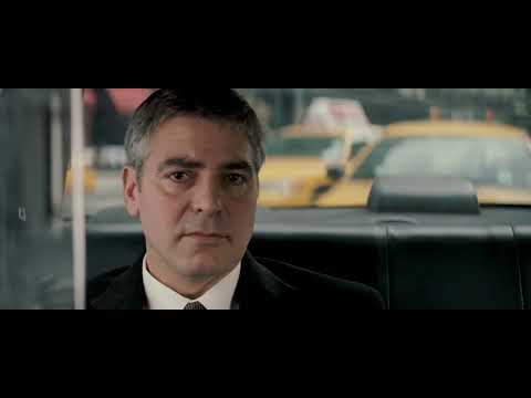 Relax with George Clooney at the end of a movie